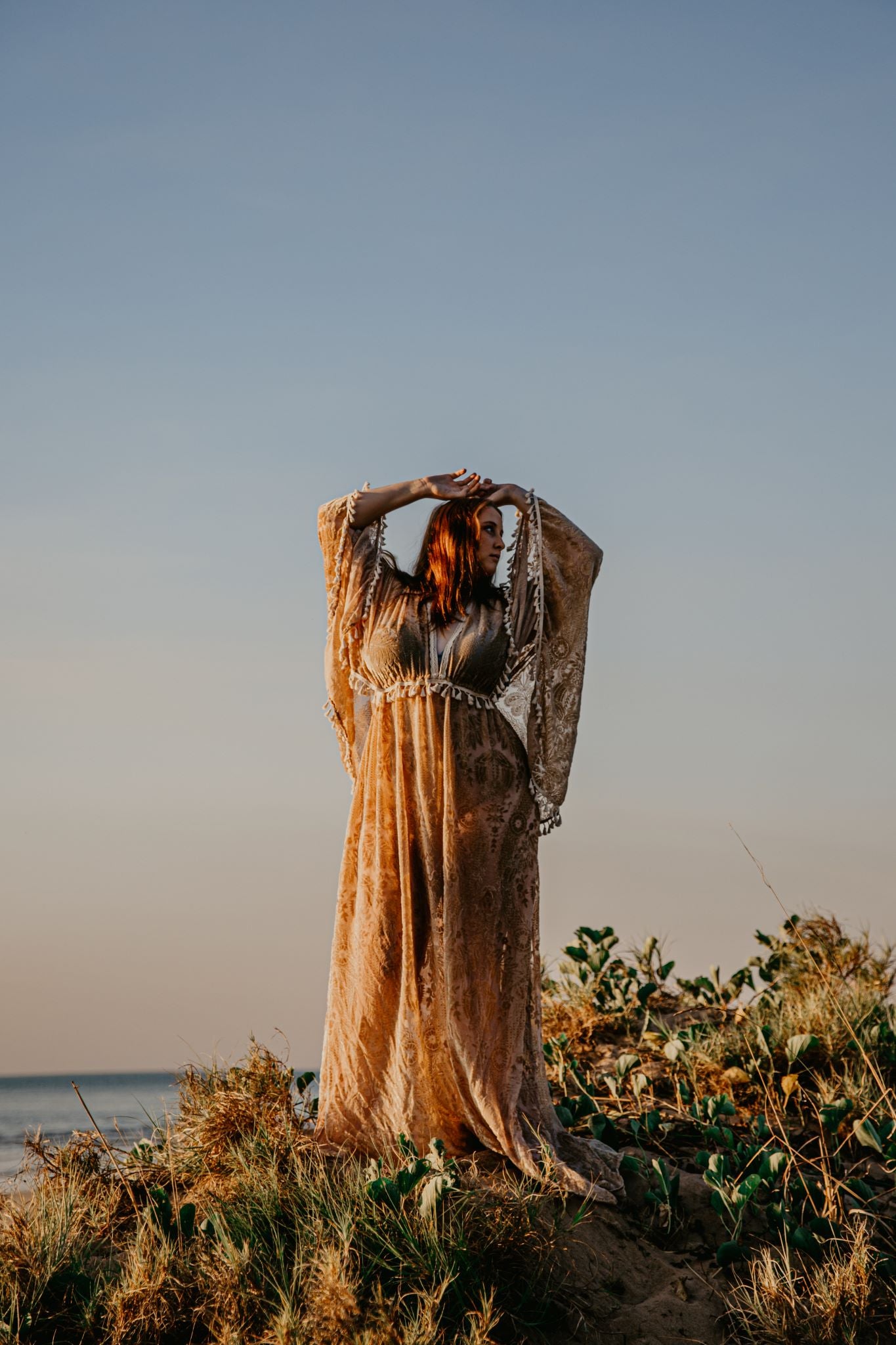 Dress Hire - Photoshoot Dresses - Afra Gown D&J - RENTAL