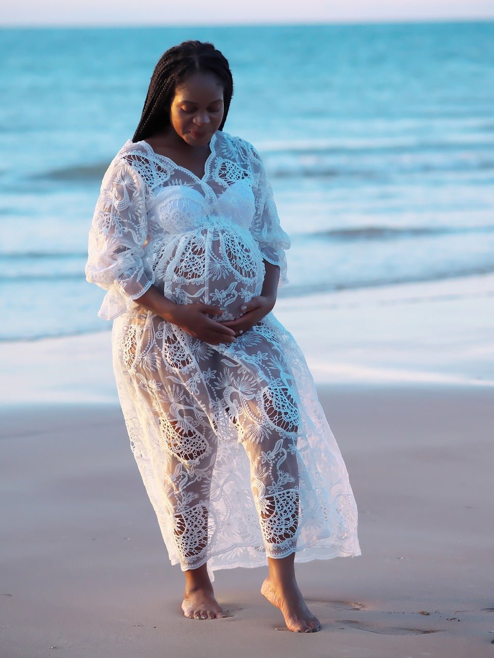 Maternity Photoshoot Dresses - Zale The Label Daphne - DAY RENTAL