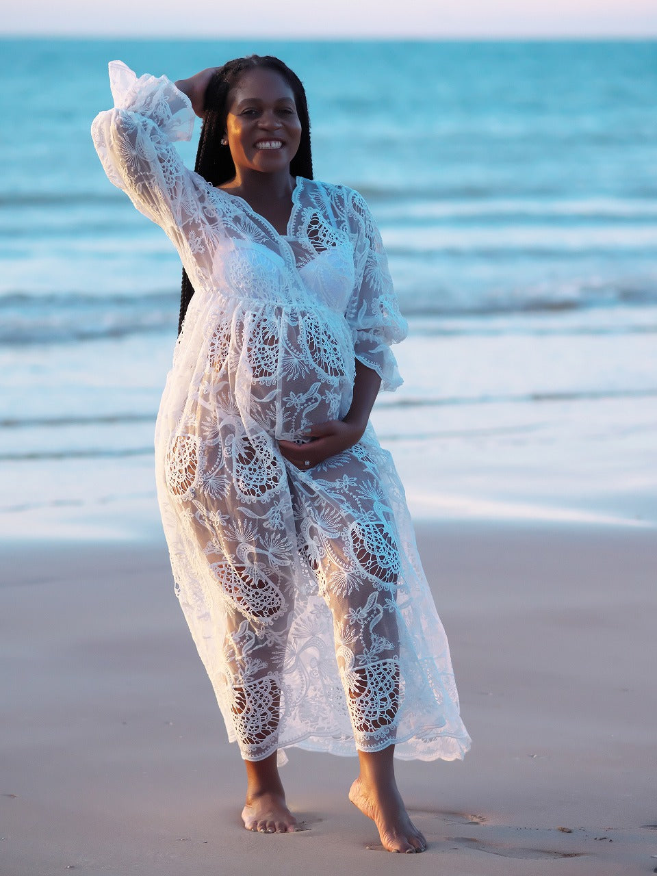 Maternity Photoshoot Dresses - Zale The Label Daphne - DAY RENTAL