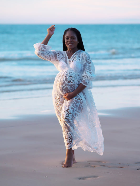 Maternity Photoshoot Dresses - Zale The Label Daphne - DAY RENTAL