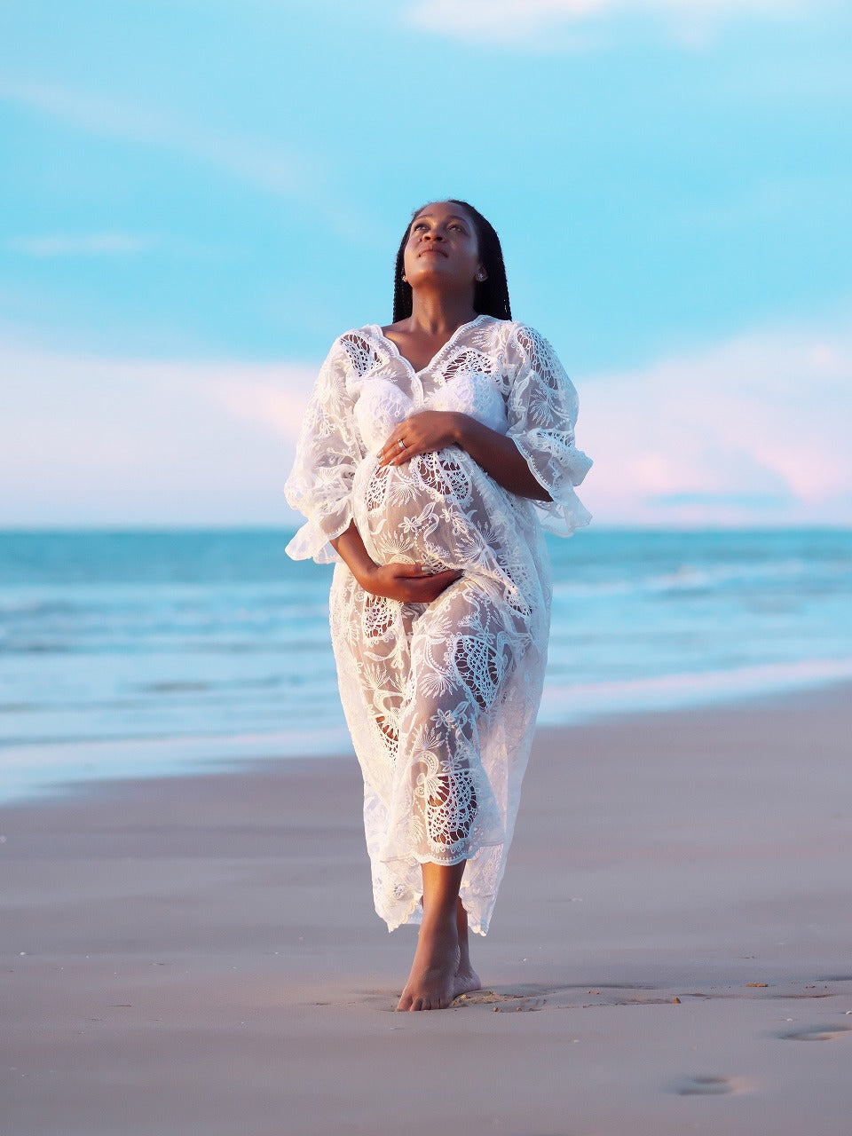 Maternity Photoshoot Dresses - Zale The Label Daphne - DAY RENTAL