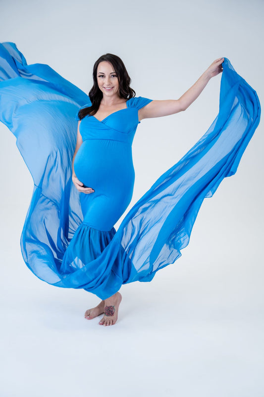 pregnancy photoshoot dresses