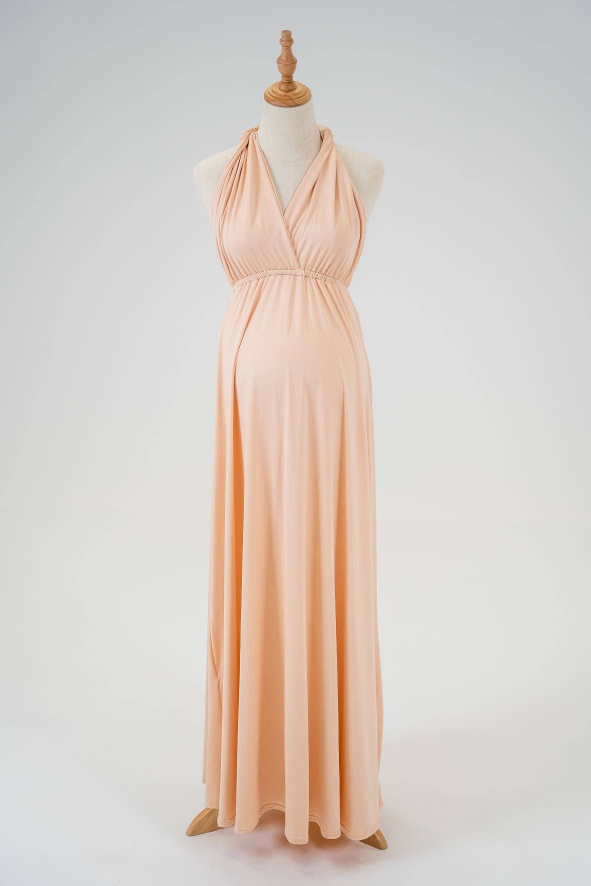 Maternity Photoshoot Dresses - Flexy - Cream Dress - 4 DAY RENTAL - Luxe Bumps AU