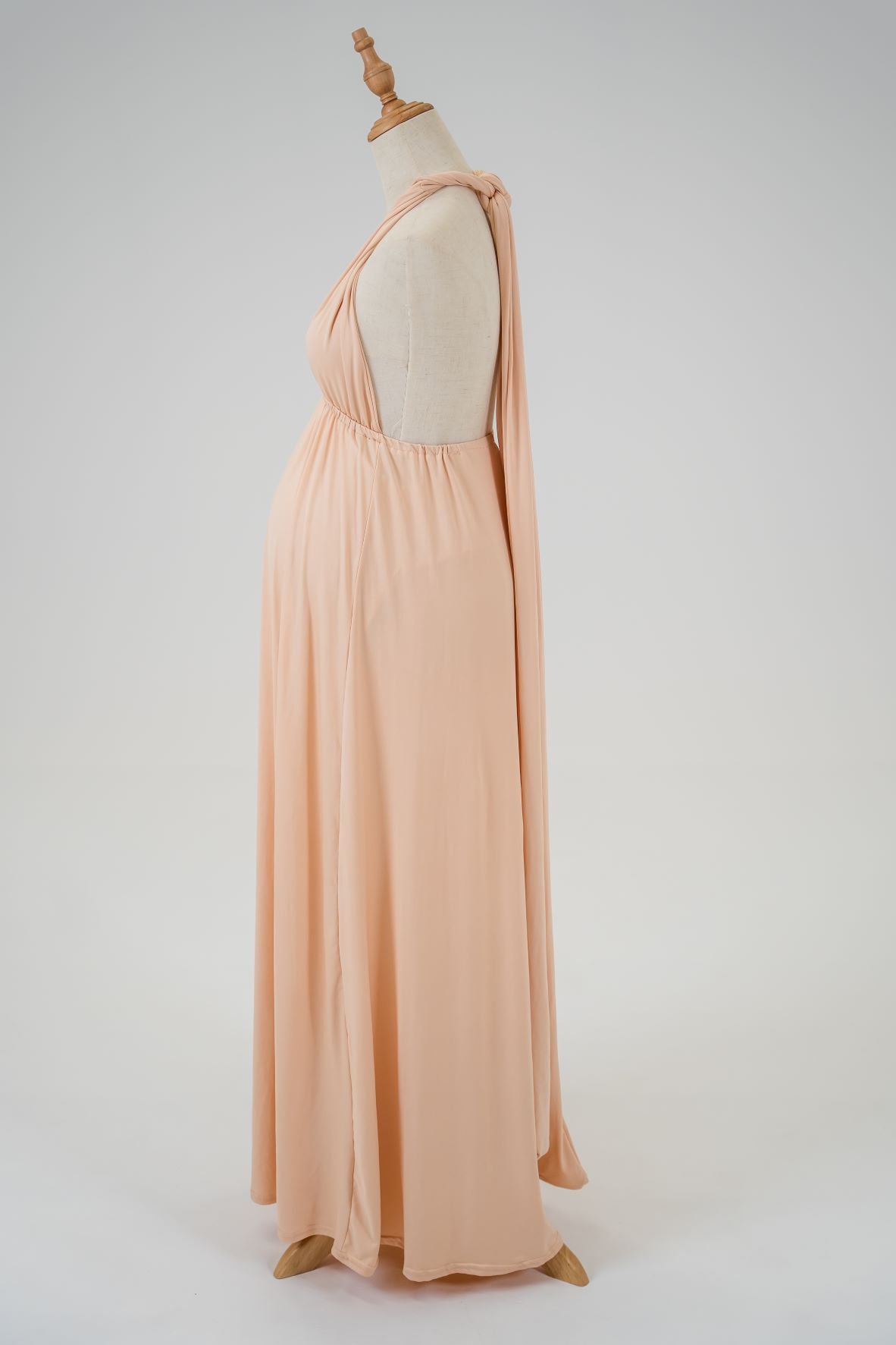 Maternity Photoshoot Dresses - Flexy - Cream Dress - 4 DAY RENTAL - Luxe Bumps AU