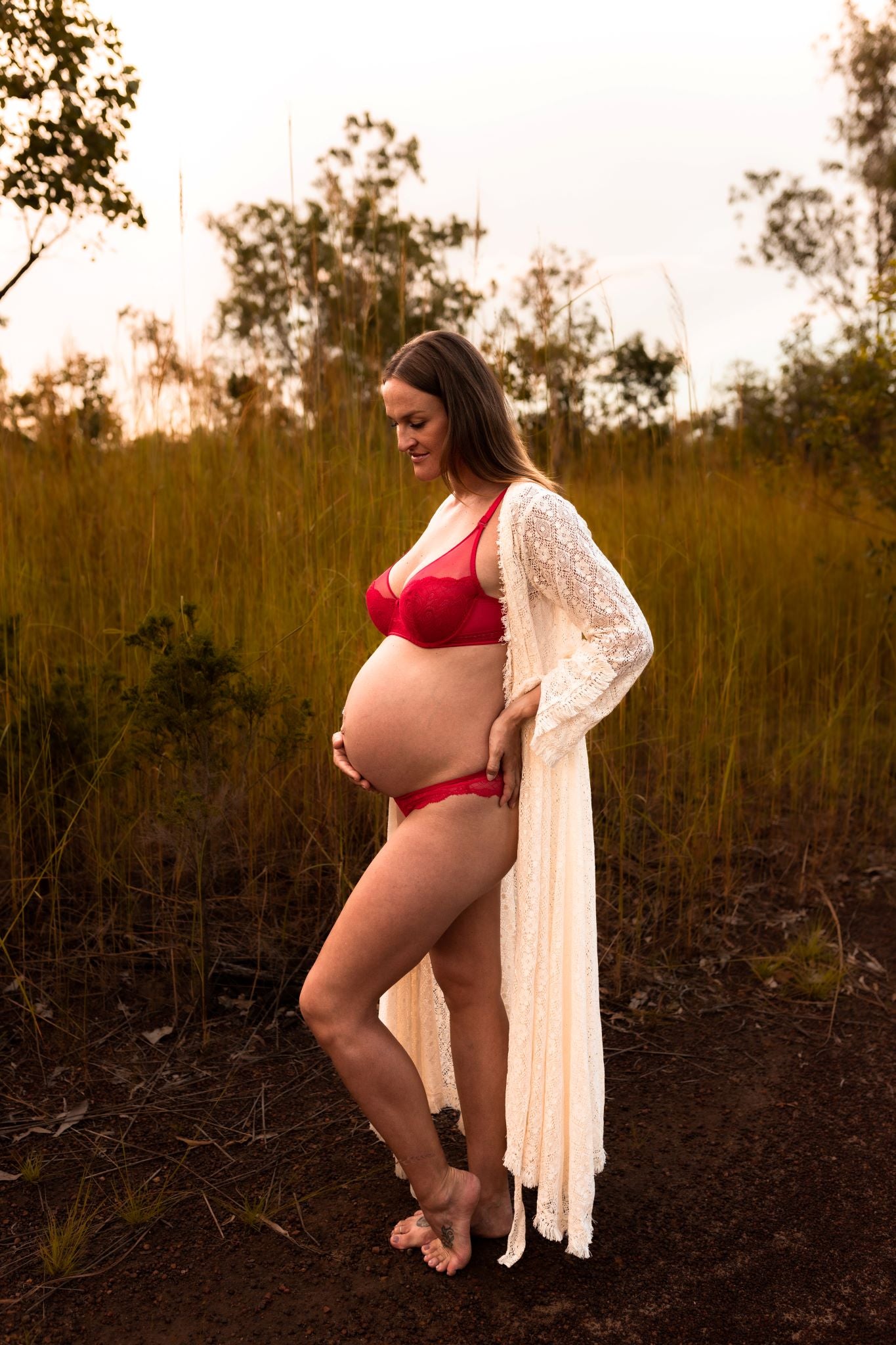 Maternity Photoshoot Dresses - Coven Pirate Queen Long - DAY RENTAL