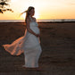 Maternity Photoshoot Dresses - Jess - White Gown - 4 DAY RENTAL