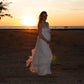 Maternity Photoshoot Dresses - Jess - White Gown - 4 DAY RENTAL