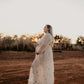 Maternity Photoshoot Dresses - Star - Champagne Tulle Robe - 4 DAY RENTAL