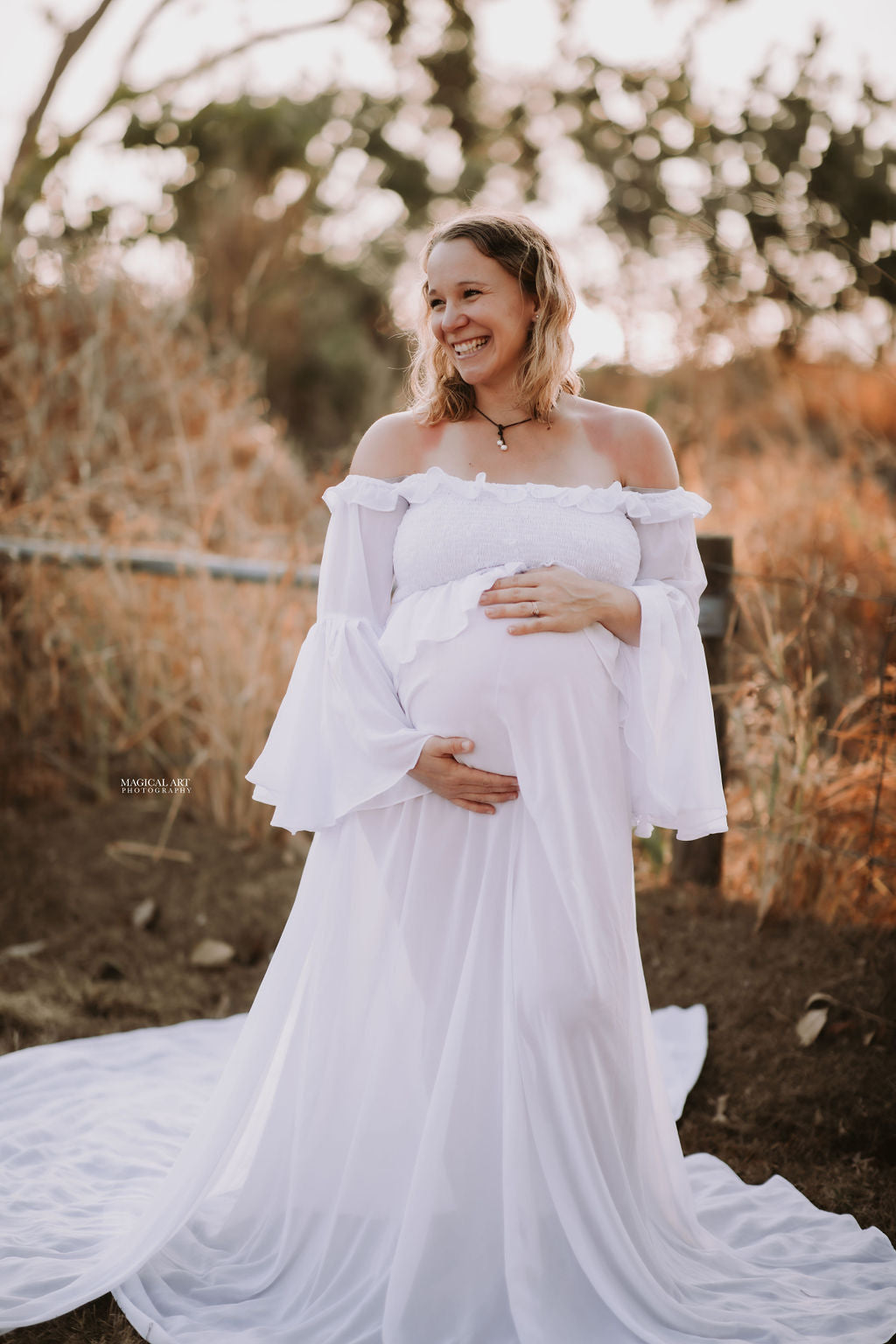 Long Sleeve Maternity Dress | Sweetheart Maternity Dress