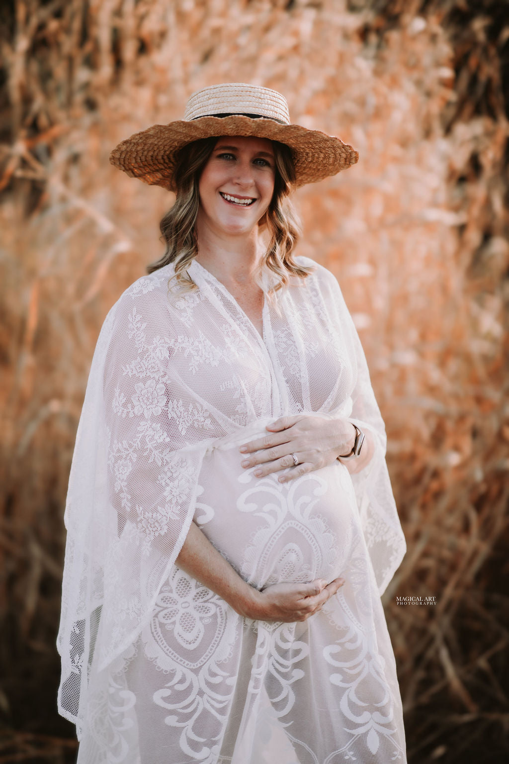White Lace Robe - Maternity Photoshoot Dresses Australia Luxe Bumps AU White Lace Robe - Maternity Photoshoot Dresses Australia Luxe Bumps AU