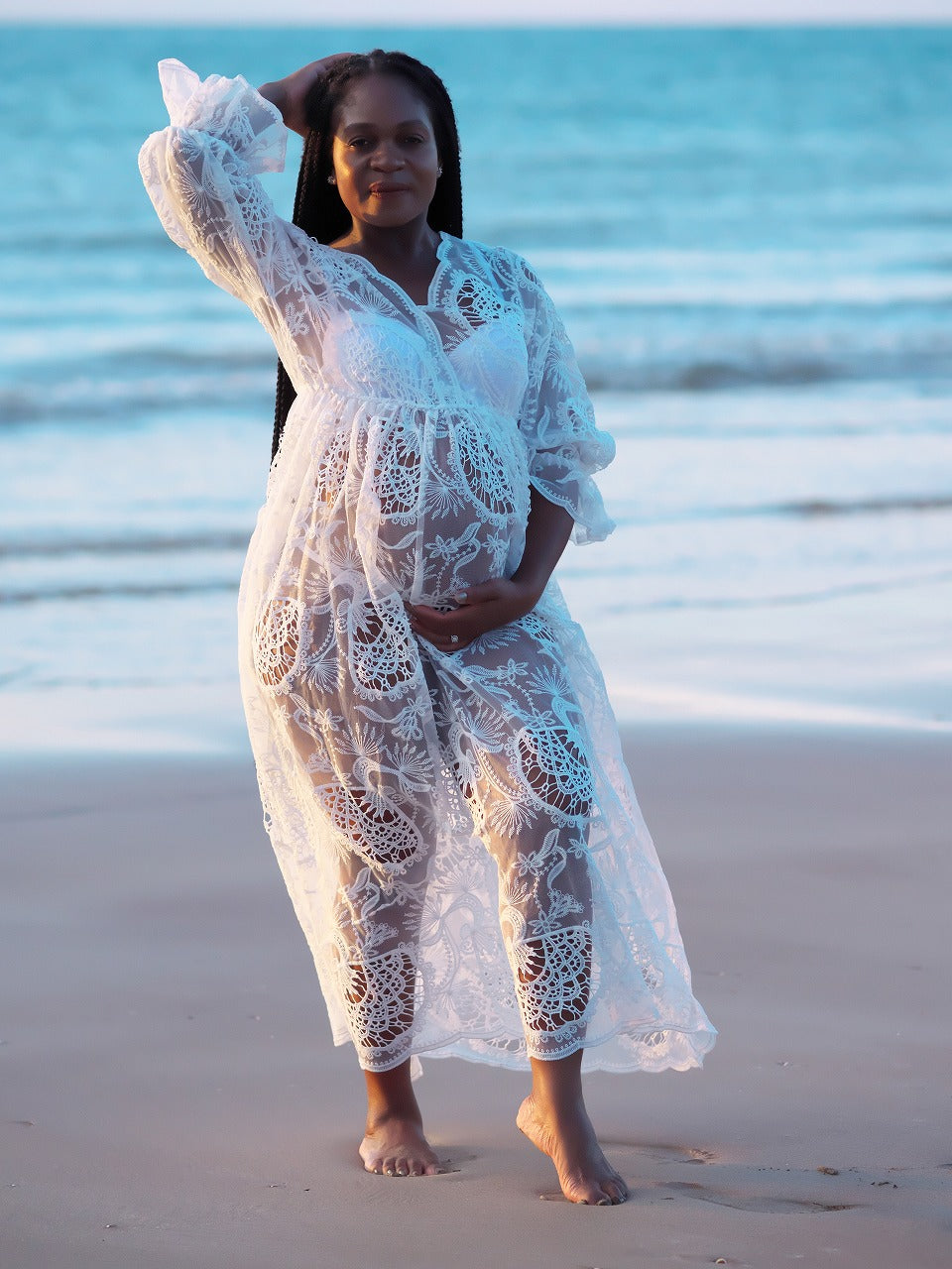 Maternity Photoshoot Dresses - Zale The Label Daphne - DAY RENTAL