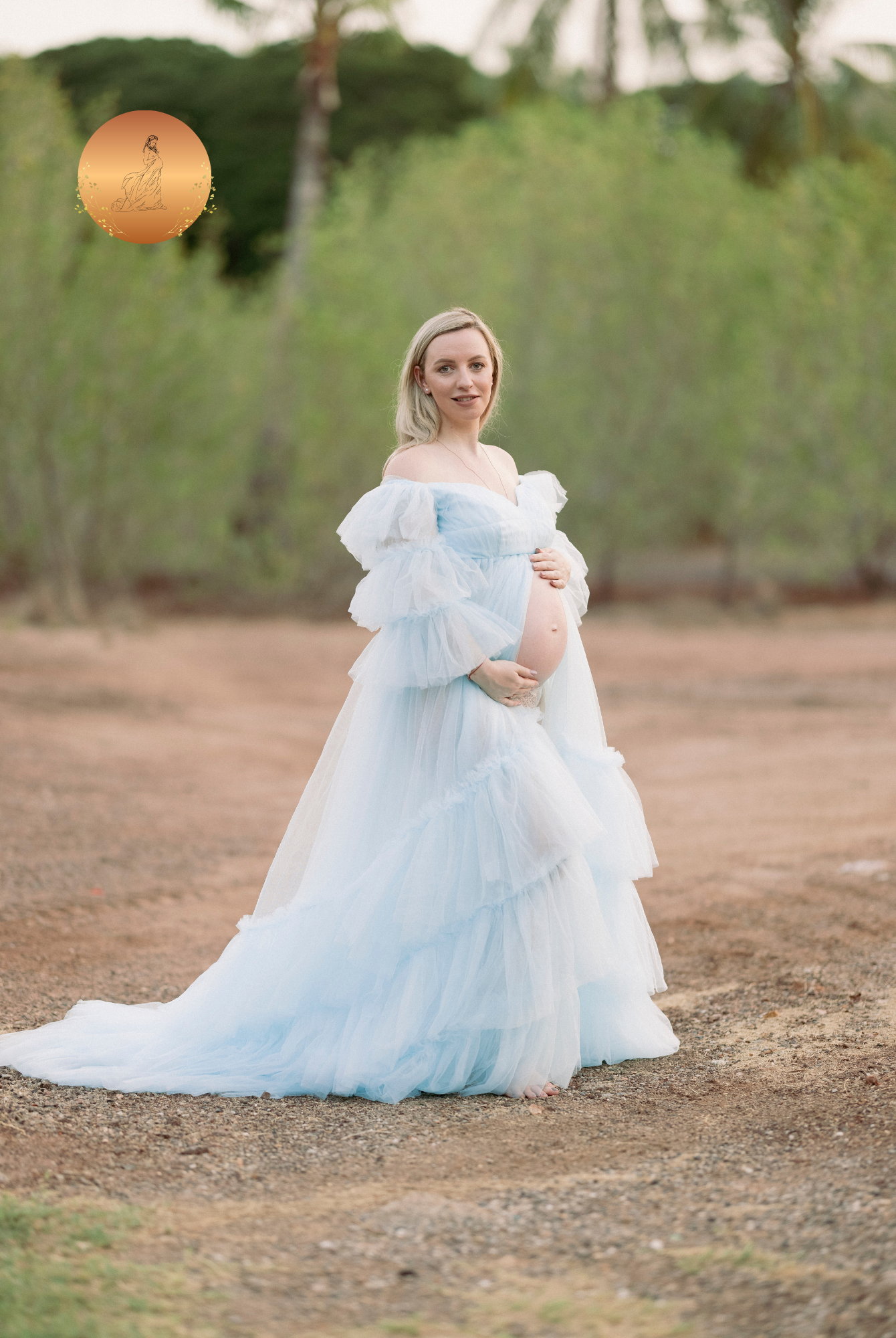 Baby Blue Tulle Maternity Photoshoot Dresses - Maternity Gown Luxe Bumps AU Baby Blue Tulle Maternity Photoshoot Dresses - Maternity Gown Luxe Bumps AU