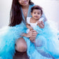 Blue Tulle Robe Australia - Mommy and Me photoshoot idea
