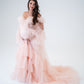 blush pink maternity photoshoot dresses Australia