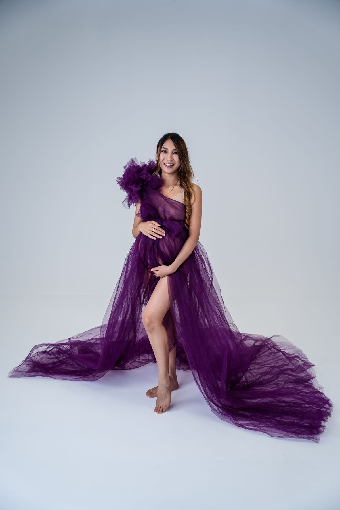 Dark Purple Maxi Dress - Halter Maxi Dress - Mermaid Maxi Dress - Lulus