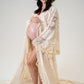 Dress Hire - Maternity Photoshoot Dresses - D&J - Abigail Lace Gown - 4 DAY RENTAL - Luxe Bumps AU