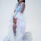 Dress Hire - Photoshoot - Sophie - Rainbow Tulle Robe - 4 DAY RENTAL - Luxe Bumps AU