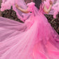 Maternity Photoshoot Dresses - Extra Puffy - Pink Tulle Dress - 4 DAY RENTAL